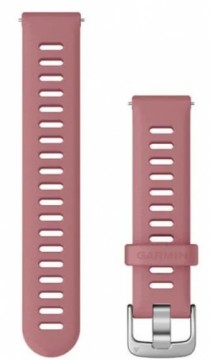 Garmin Quick Release Band, 18 mm, Light Pink with Silver Hardware