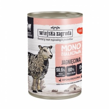 WIEJSKA ZAGRODA Monoprotein Lamb - wet food for cats - 400g