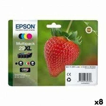 Картридж с оригинальными чернилами Epson  Nº 29 XL Черный/Голубой/Розовый/Желтый (8 штук) (1 штук)