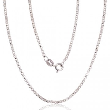 Silver chain Rollo 2 mm #2400143, Silver 925°, length: 47 cm, 5 gr.