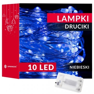 Akumulatoru gaismas Springos CL0003 10 Led