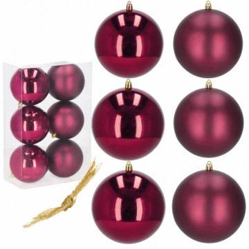 Christmas balls Springos CA1191 10 CM 6 PCS.