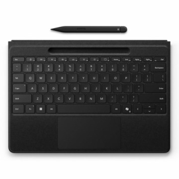 Klaviatūra Microsoft Y8U-00013 Melns Spāņu Qwerty