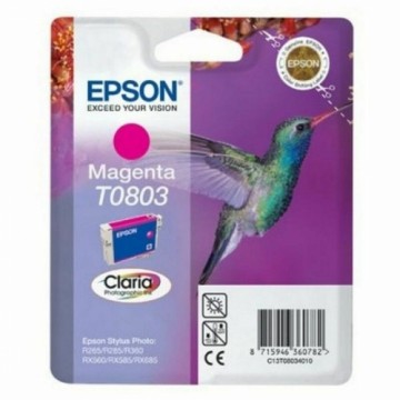 Original Ink Cartridge Epson Cartucho T0803 magenta Stylus Photo R360 Magenta