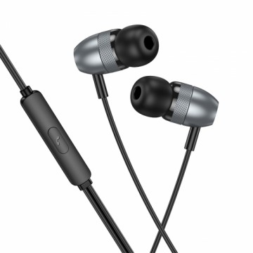 OEM Borofone Earphones BM95 Excepcional with microphone grey