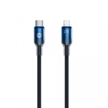 Forever Ombre cable USB-C - Lightning 1,0 m 27W black