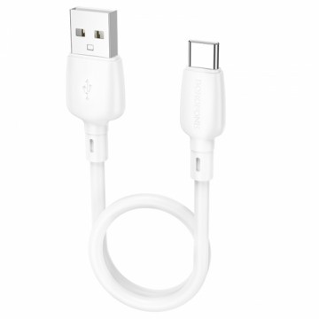 OEM Borofone Cable BX93 Super Power - USB to Type C - 27W 3A 0,25 metres white