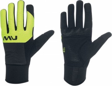 Velo cimdi Northwave Fast Gel black/yellow fluo-XL