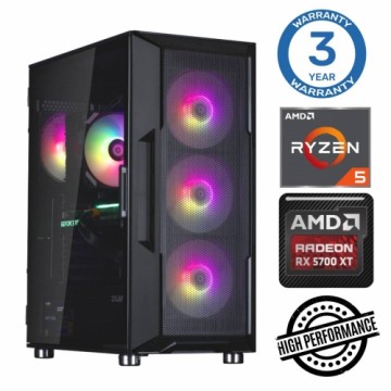 INTOP Ryzen 5 5600X 64GB 1TB SSD M.2 NVME+2TB RX5700 XT 8GB RX5700 no-OS