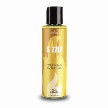 All Over Lubricating Massage Gel Sizzle Lips Sensuva Piña Colada 125 ml