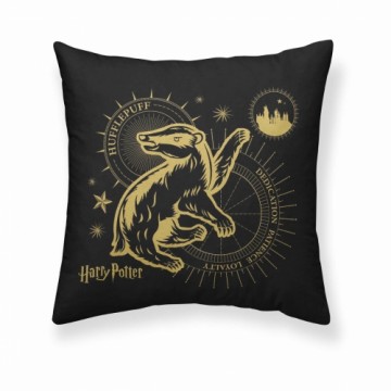 Cushion cover Harry Potter Hufflepuff Black Multicolour 50 x 50 cm