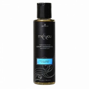 Масло для эротического массажа  Me & You  Sensuva Sweet Pea 125 ml