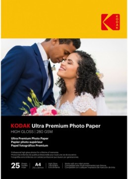 Kodak photo paper A4 glossy 280g 25 sheets