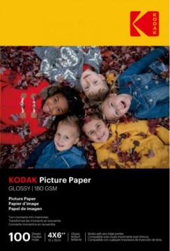 Kodak photo paper 10x15cm glossy 180g 100 sheets