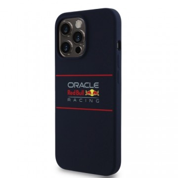 Red Bull Silicone Horizontal Logo MagSafe for iPhone 13 Pro Navy