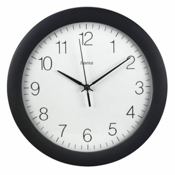 Hama 00186336 PG-300 Wall Clock Black