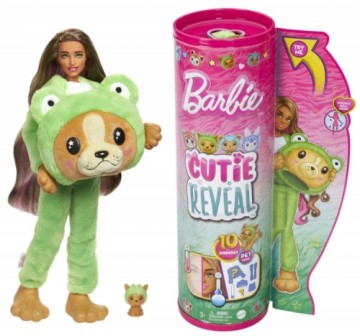 Barbie HRK24 Cutie Reveal Dog - Frog Doll