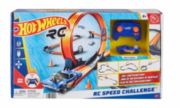 Hot Wheels HXX45 R/C Rotaļu Mašina + Trase  1:64