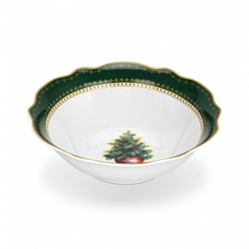 Salātu bļoda CHRISTMAS EVE 15,5x5 cm (porcelāns) - 13758 FISSMAN