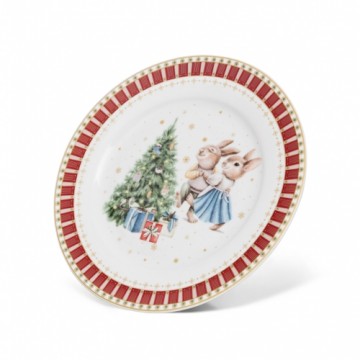 Fissman Šķīvis MIRACLE 20 cm (porcelāns)