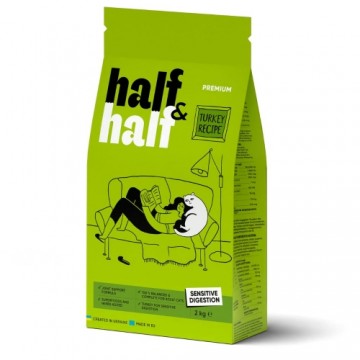 Half&half Ukraine Half&Half sausā barība kaķiem - Sensitive 2 kg