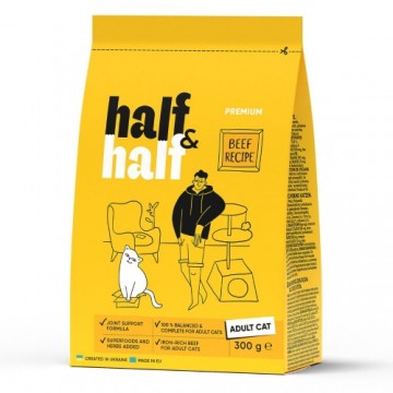 Half&Half sausā barība kaķiem 300 g