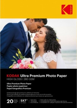 Kodak photo paper 13x18cm Ultra Premium glossy 280g 20 sheets