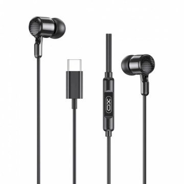 XO wired earphones EP81 USB-C black