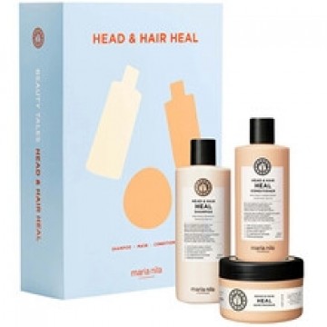 Maria Nila Head & Hair Heal Set - Dárková sada proti lupům a vypadávání vlasů