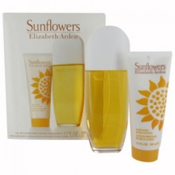 Elizabeth Arden Sunflowers Large Gift Set EDT 100 ml body lotion and 100 ml Sunflowers