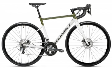 Bicycle Romet Huragan 4 Disc 2024 green-white-graphite-58 cm / XL