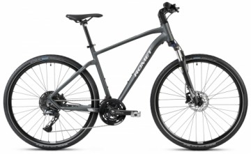 Velosipēds Romet Orkan 7 CS M 2024 graphite-silver-18" / M