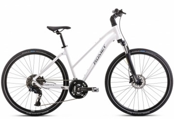 Bicycle Romet Orkan 7 CS D 2024 white-graphite-20" / L