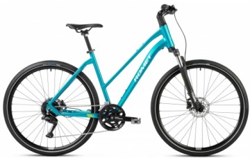 Bicycle Romet Orkan 5 CS D 2024 turquoise-lemon-20" / L