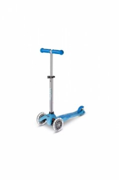 Mini Micro Deluxe Glow LED Plus scooter Arctic blue