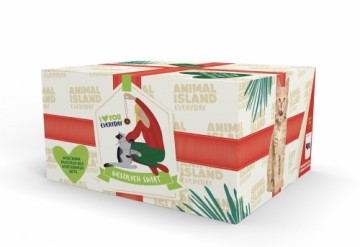 ANIMAL ISLAND Everyday Beef, chicken, turkey and white fish fillets in broth - wet cat food - 40 x 85g