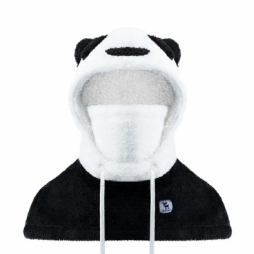 Qunature Panda Ski Balaclava for Kids|Adults Size L - Black|White