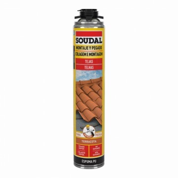 Putas Soudal Poliuretāns Ierocis Jumts Sarkans 750 ml