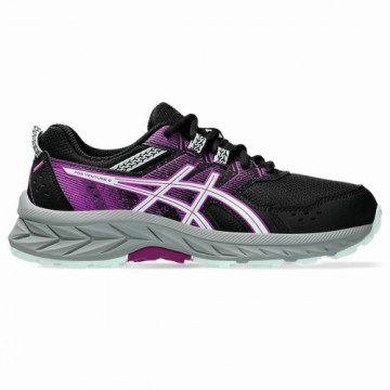 Sporta Apavi Bērniem Asics Pre Venture 9 Gs Melns Rozā