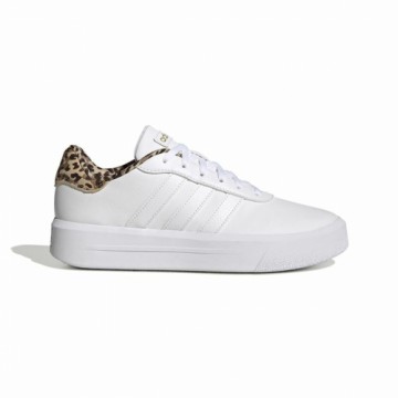 Sporta Bikses Sievietēm Adidas Court Platform Balts