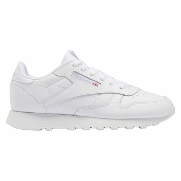 Bērnu Ikdienas Apavi Reebok CL LTHR Balts