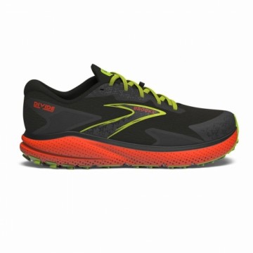 Беговые кроссовки для взрослых Brooks Divide 5 Чёрный