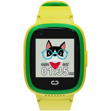 CANYON kids watch Sunny KW-48 Video 4G GPS Games&Music Green