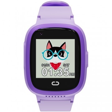 CANYON kids watch Sunny KW-48 Video 4G GPS Games&Music Violet