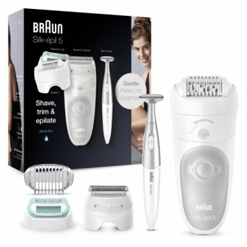 Braun Silk-épil 5 damski depilator + trymer bikini