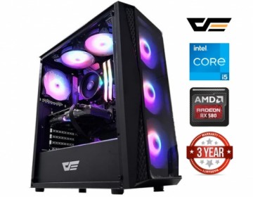 Mdata Gaming Core i5-12400f 16GB 512GB SSD RX 580 NoOS