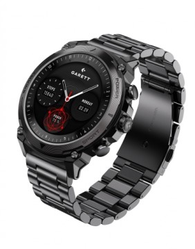 Garett Atom Black steel Smartwatch