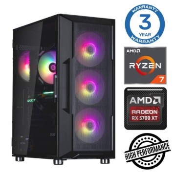 INTOP Ryzen 7 5700X 64GB 1TB SSD M.2 NVME+2TB RX5700 XT 8GB no-OS