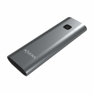 Cietā Diska Ietvars Aisens ASM2-021GR USB Pelēks USB 3.2 Gen 2 (3.1 Gen 2)