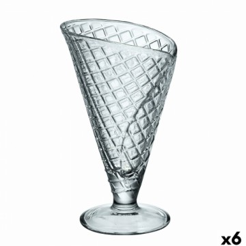 Ice Cream and Milk Shake Glass Bormioli Rocco Gelato Glass 210 ml (6 Units)